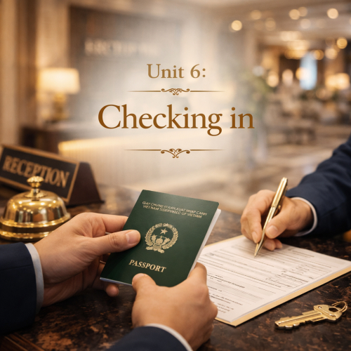 Session 7 - Unit 6: Checking in (cont)